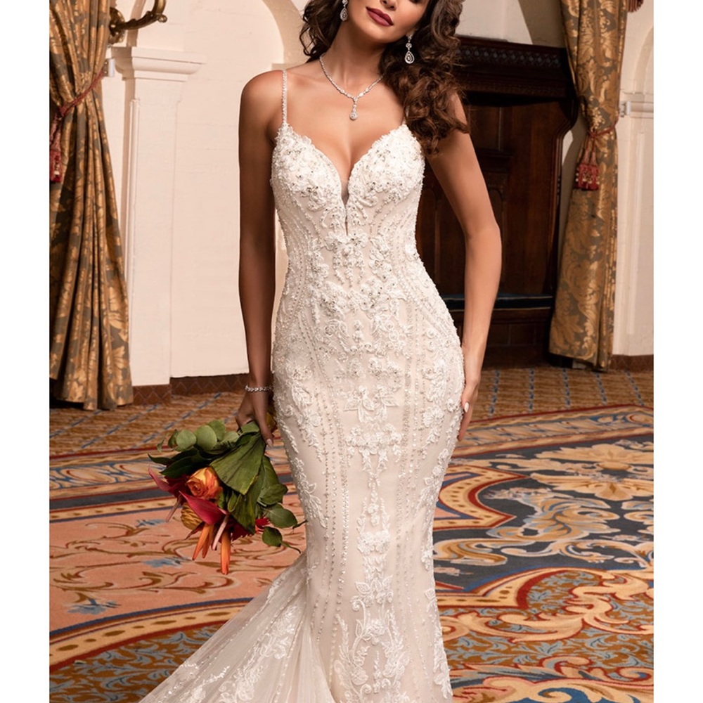 BRAND NEW Kitty Chen Wedding Dress - Picture 11 of 11